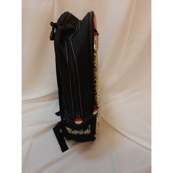 Pokemon Backpack 17” Pikachu Pokeball Back Pack Large School Bag Fab NY - Picture 4 of 5